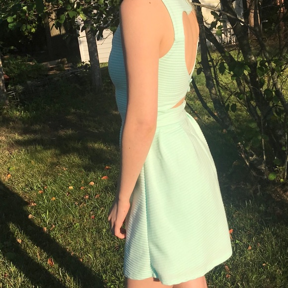Bright aqua sun dress ☀️ - Picture 5 of 6